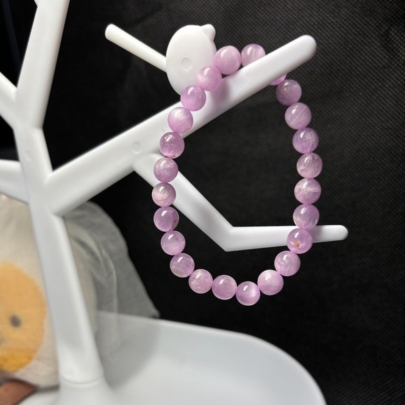 Cat's Eye Kunzite Crystal Bracelet purple - Picture 1 of 1